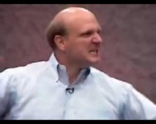 Steve Ballmer going crazy