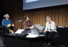 Impression from the panel "‘Becoming Fog’: practices of obfuscation for the datafying world"