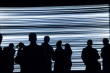 Picture of "White Noise", installation by ?ilvinas Kempinas