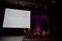 Impression from "After the revolution(s): Internet freedoms and the post-digital twilight""