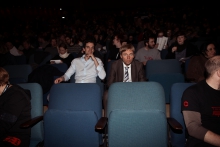 Audience at "afterglow effects: transmediale 2014 opening ceremony"