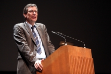 Günter Winands at the transmediale Opening Ceremony 2017