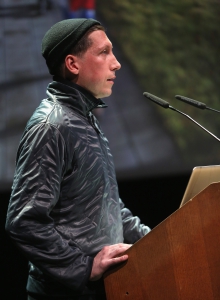 Johannes Paul Raether at "Strange Ecologies: From Necropolitics to Reproductive Revolutions", transmediale 2017