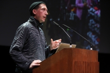 Johannes Paul Raether at "Strange Ecologies: From Necropolitics to Reproductive Revolutions", transmediale 2017