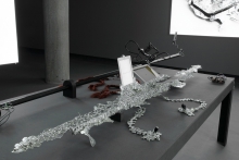 Protekto.x.x. 5.5.5.1.pcp by Johannes Paul Raether at the exhibition "alien matter", transmediale 2017