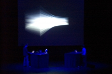Hystere, performance at transmediale 2008.