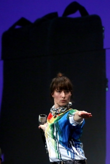 Impression of "HOSTEL Sequel #1: Please Be Careful Out There, Lisa Marie – Hybrid Version" at transmediale 2018 face value