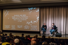 Florian Wüst in conversation with Ismaël Joffroy Chandoutis after the Film & Video Day screening Telematic New World