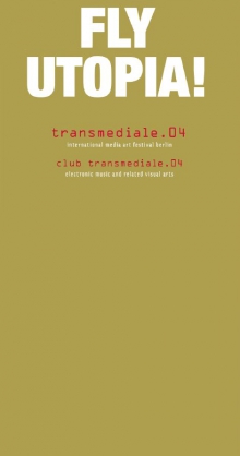 Cover Programmbuch transmediale 04. FLY UTOPIA!