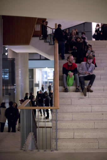 Impression of the transmediale 2015 CAPTURE ALL Opening Night