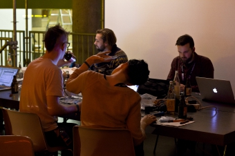 Impression of "Art Hack Day Berlin : Afterglow"
