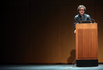 Bernd Scherer at the transmediale Opening Ceremony
