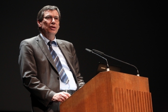 Günter Winands at the transmediale Opening Ceremony 2017
