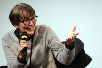 Marie-Luise Angerer at "Middle Session: The Alien Middle", transmediale 2017