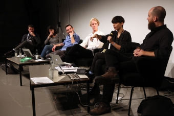 Impression of "Machine Research – Interfaces", transmediale 2017