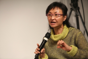 Wendy Hui Kyong Chun at "Middle Session: The Middle to Come", transmediale 2017
