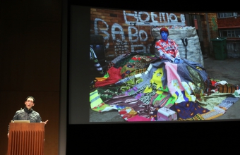 Johannes Paul Raether at "Strange Ecologies: From Necropolitics to Reproductive Revolutions", transmediale 2017