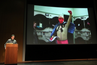 Johannes Paul Raether at "Strange Ecologies: From Necropolitics to Reproductive Revolutions", transmediale 2017