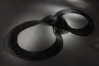 Burial Ceremony by Evan Roth at the exhibitoin "alien matter", transmediale 2017