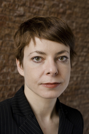 Portrait of Sandra Naumann, curator of the performance program of transmediale 2012