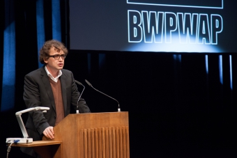 Bernd Scherer at the Opening Ceremony of transmediale 2013 BWPWAP