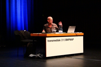 Geert Lovink at "BWPWAP Networks", transmediale 2013 BWPWAP.