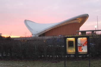 Impression of HKW during transmediale 2012 in/compatible