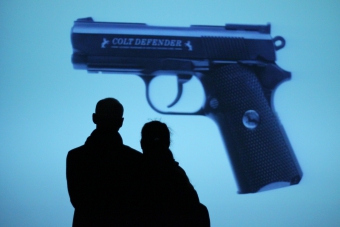 "Armed citizen" by Daniel García Andújar / Technologies To The People, transmediale 2012 in/compatible