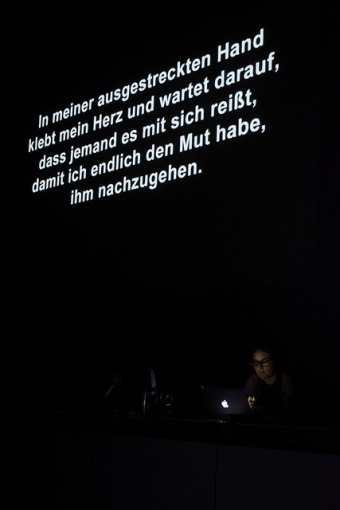 Gabriella Coleman at "Anonymous Codes: Disruption, Virality and the Lulz", transmediale 2012 in/compatible.