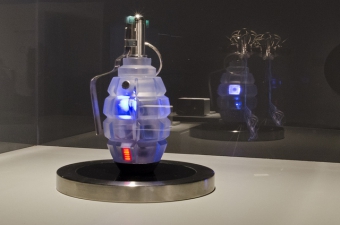 "The Transparency Grenade" by Julian Oliver, transmediale 2012 in/compatible