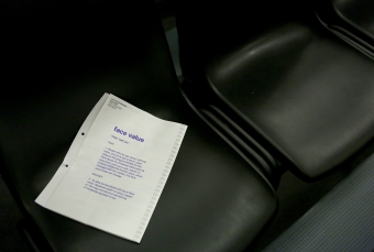 Impression of transmediale 2018 face value