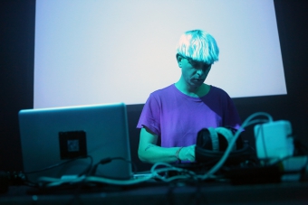COOL FOR YOU during the performance FEELING DIFFICULTIES at transmediale 2019