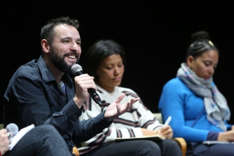 Felipe Schmidt Fonseca and C& (Julia Grosse & Yvette Mutumba) during Exchange #1: The Wheres and Whens of Networks