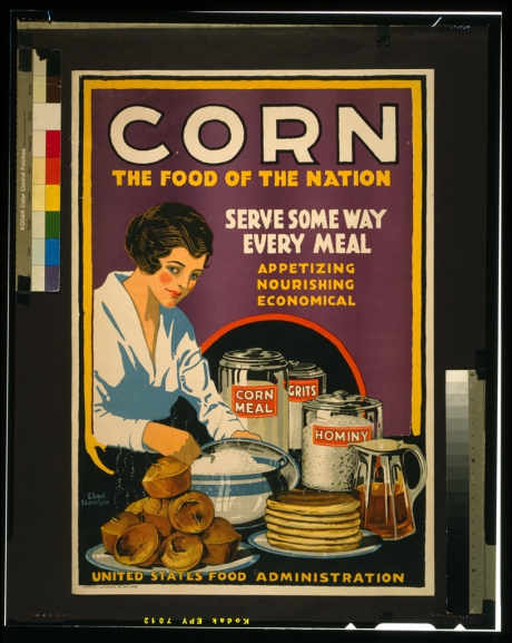 Corn the food of the Nation Poster – Smithsonian Public Domain