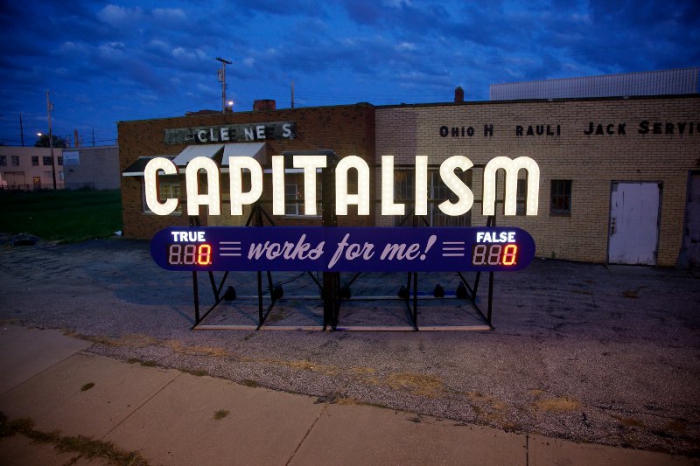 Steve Lambert. Capitalism Works for Me