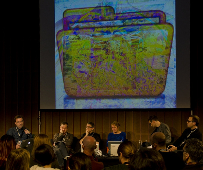 Panel "Post-Digital Research" at transmediale 2014 afterglow