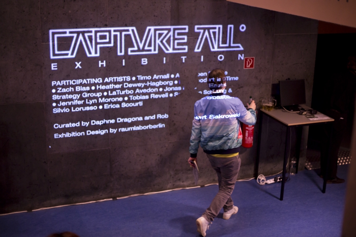 Impression of the transmediale 2015 CAPTURE ALL Opening Night