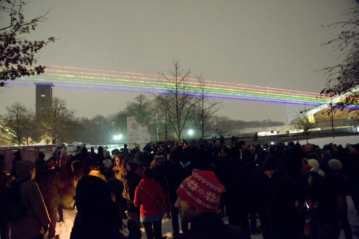 Picture of "From One to Many", installation by Yvette Mattern