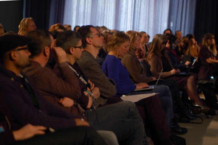 Audience at "Post Digital Research"