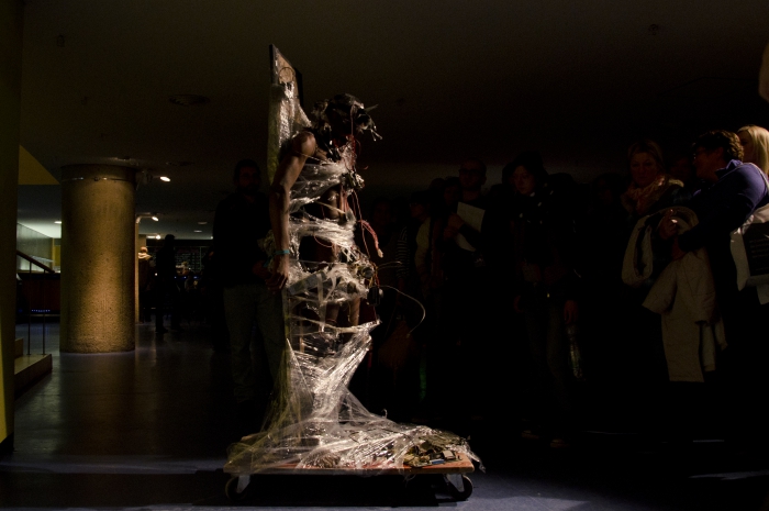 Picture of "Afamako", performance by Jelili Atiku