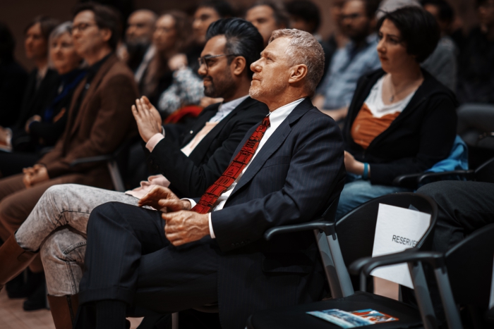 Audience at the 2014 Marshall McLuhan Lecture "Space Junk"