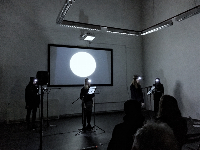 A Many Headed-Reading by Jenna Sutela