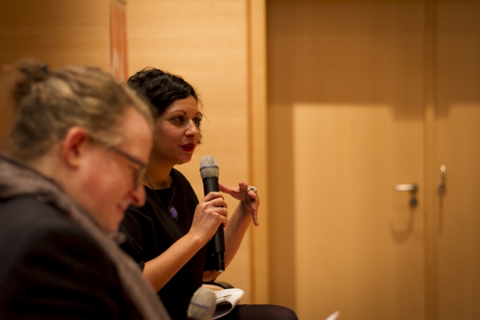 Sarah Sharma at the transmediale McLuhan Lecture 2017