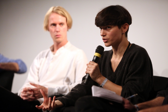 Jara Rocha at "Machine Research – Interfaces", transmediale 2017