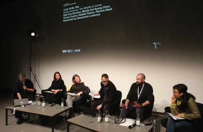 Impression of "Middle Session: The Middle to Come", transmediale 2017