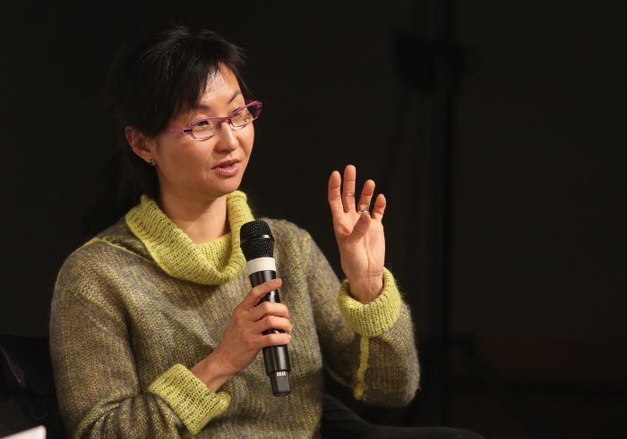 Wendy Hui Kyong Chun at "Middle Session: The Middle to Come", transmediale 2017