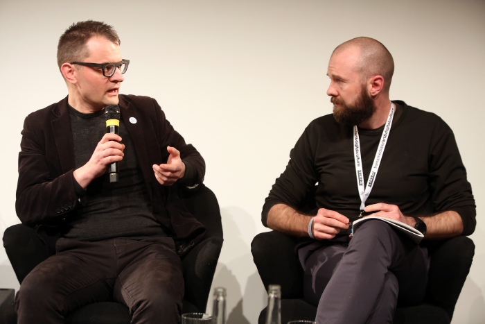 Florian Cramer in conversation with Finn Brunton at "Middle Session: The Middle to Come", transmediale 2017