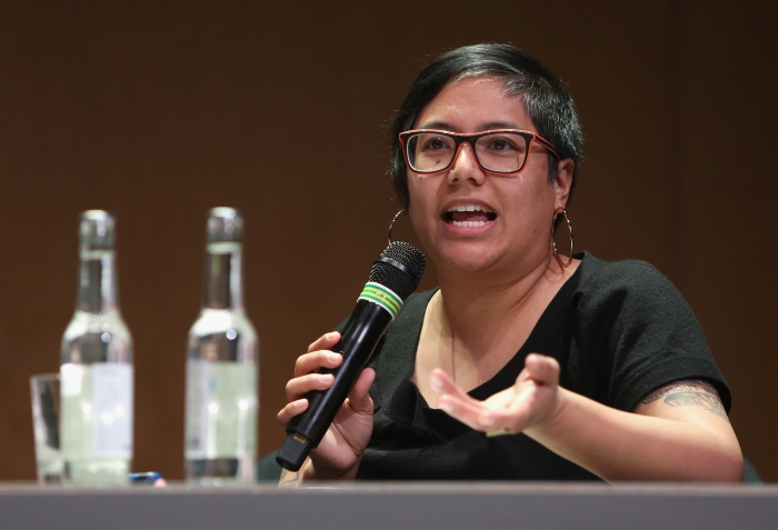 Dorothy R. Santos at "Singularities", transmediale 2017