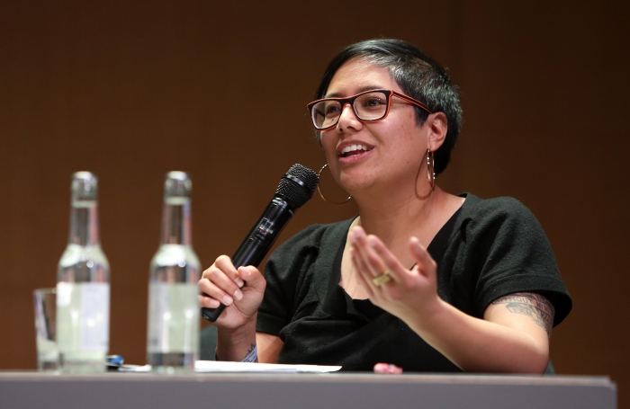 Dorothy R. Santos at "Singularities", transmediale 2017