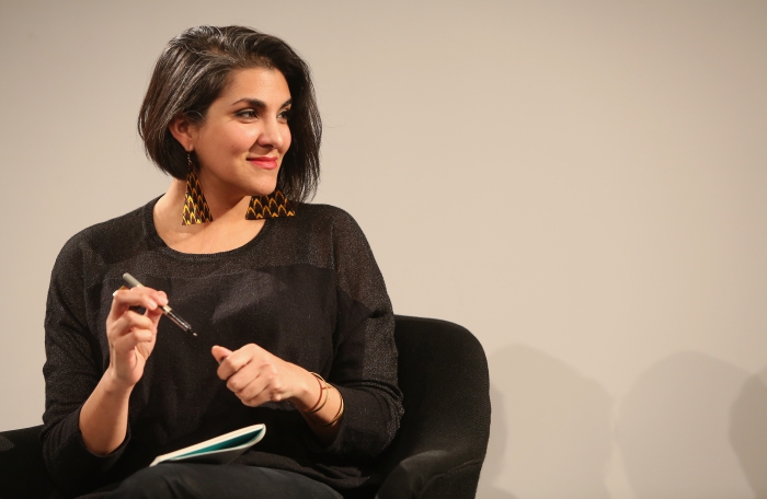 Heba Y. Amin at the panel "Mediterranean Tomorrows", transmediale 2017